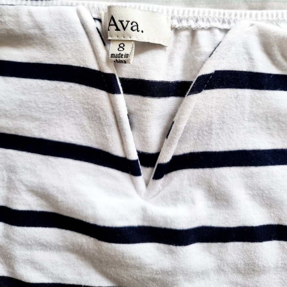 Y2k Ava AU 8 white on or off-shoulder mini dress spilt open in centre of chest - Picture 5 of 7